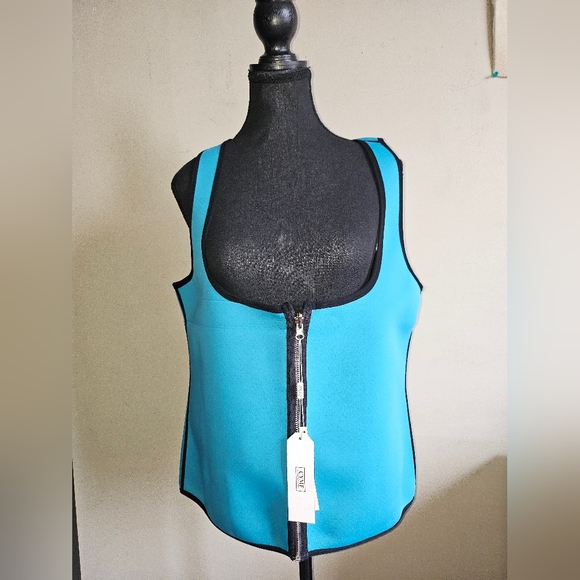 5 For $25✨️New + Tag Blue Waist Shaper Womens Plus Size Fits 3x-4x - Picture 2 of 8